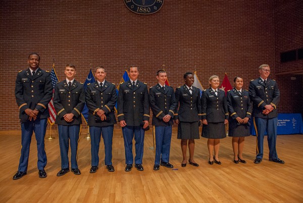 Highlanders ROTC commissioned at Presbyterian College