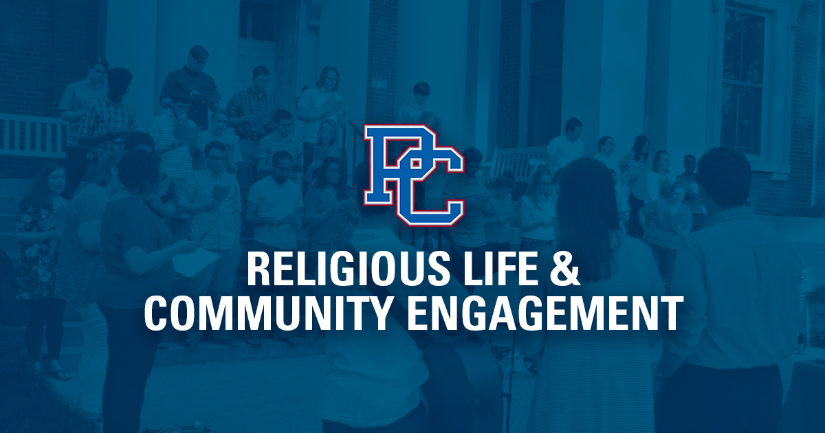 Religious Life and Community Engagement Presbyterian College Clinton SC