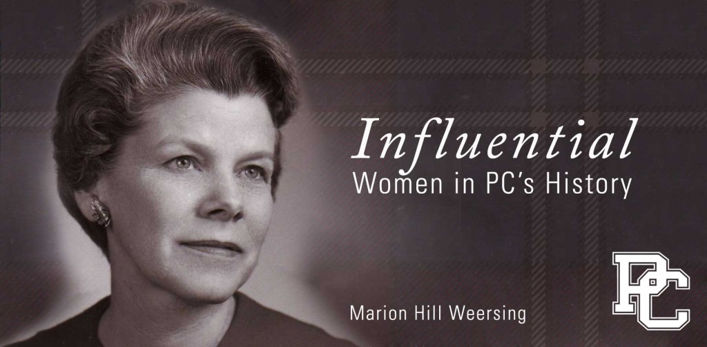 Marion Hill Weersing Influential Women PC History Feature