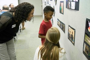 Education student partners with Laurens Elementary students for visual literacy project Presbyterian College