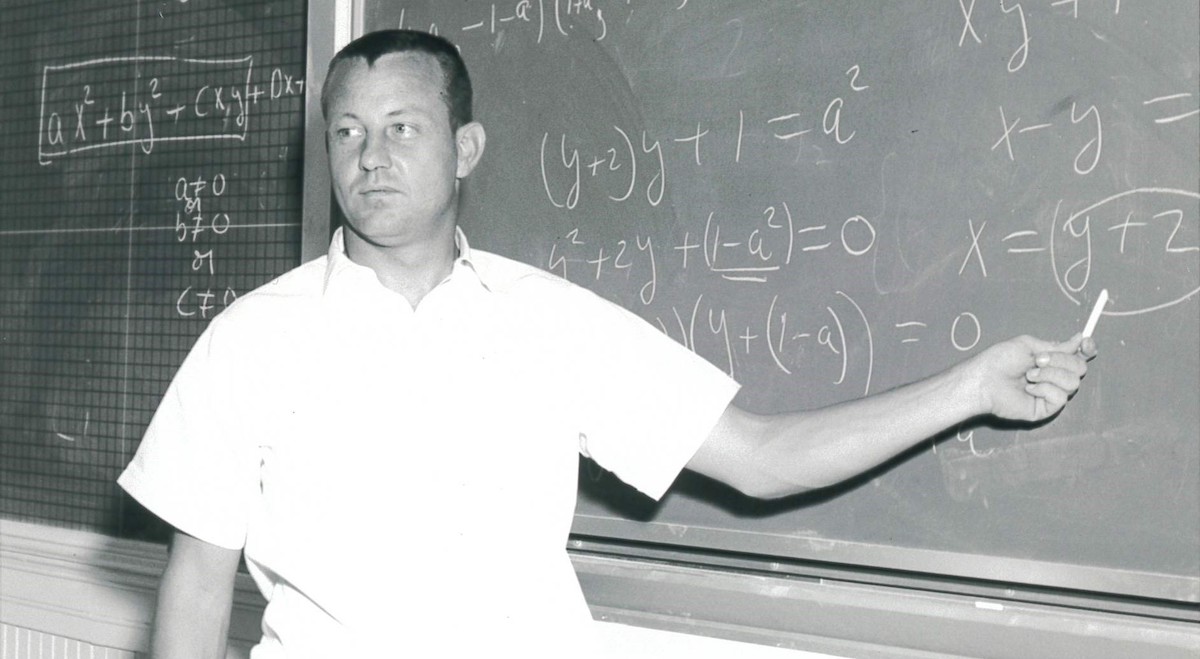Associate professor of mathematics Paul Campbell