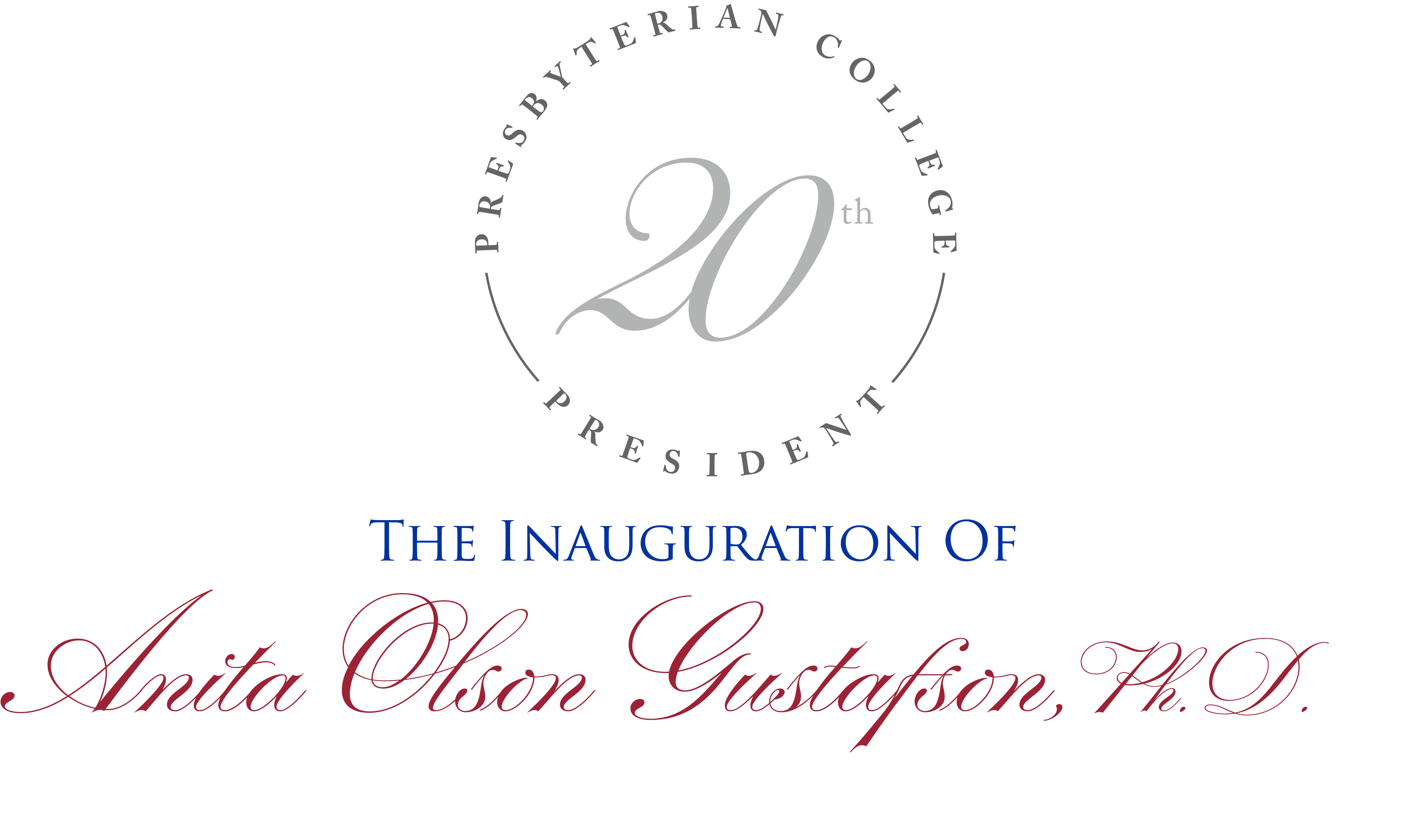 Inauguration of the 20th President of Presbyterian College