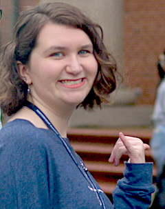 Presbyterian College welcomes enthusiastic student to Accepted Student Day.
