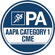 AAPA Category 1 CME logo | Clinical Preceptors | Physicians Assistant  Program | Presbyterian College | Clinton SC - Academics
