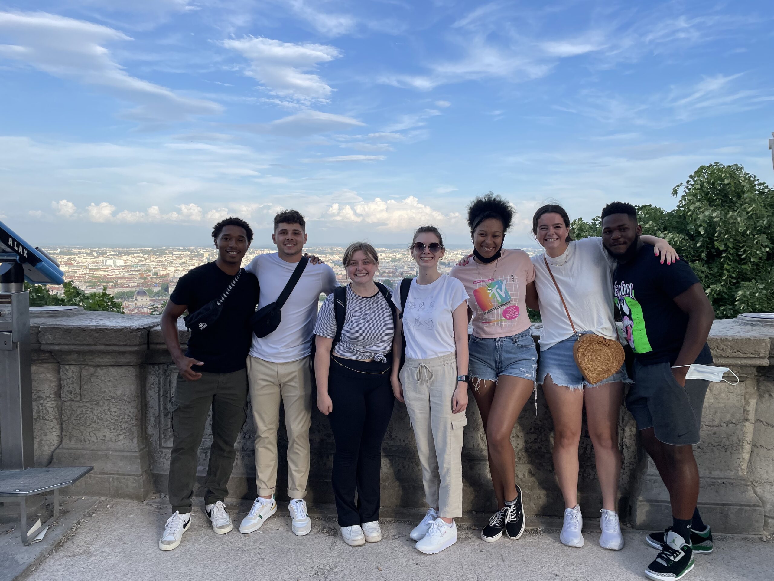 Group of students -Summer Program in Lyon, France