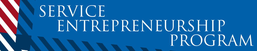 Service Entrepreneurship Program banner