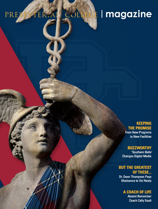 Presbyterian College magazine cover