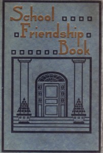 Cover of Jane Sturgeon's scrapbook