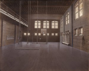PC's gymnasium in the basement of Jacobs Hall 