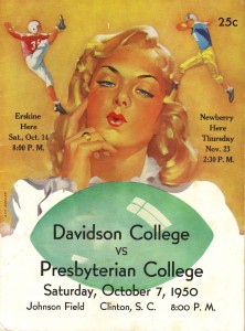 Click here to view the 1950 PC - Davidson program cover