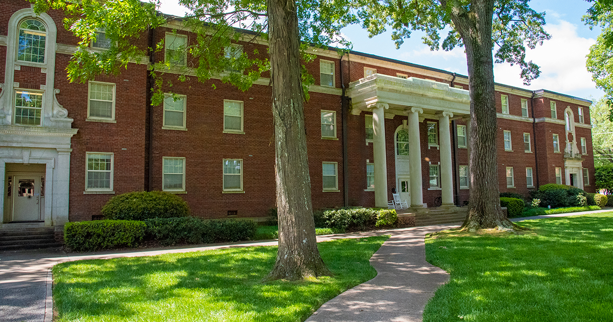 Smyth Hall Residence Hall Presbyterian College