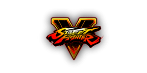 Street Fighter logo in yellow and red colors