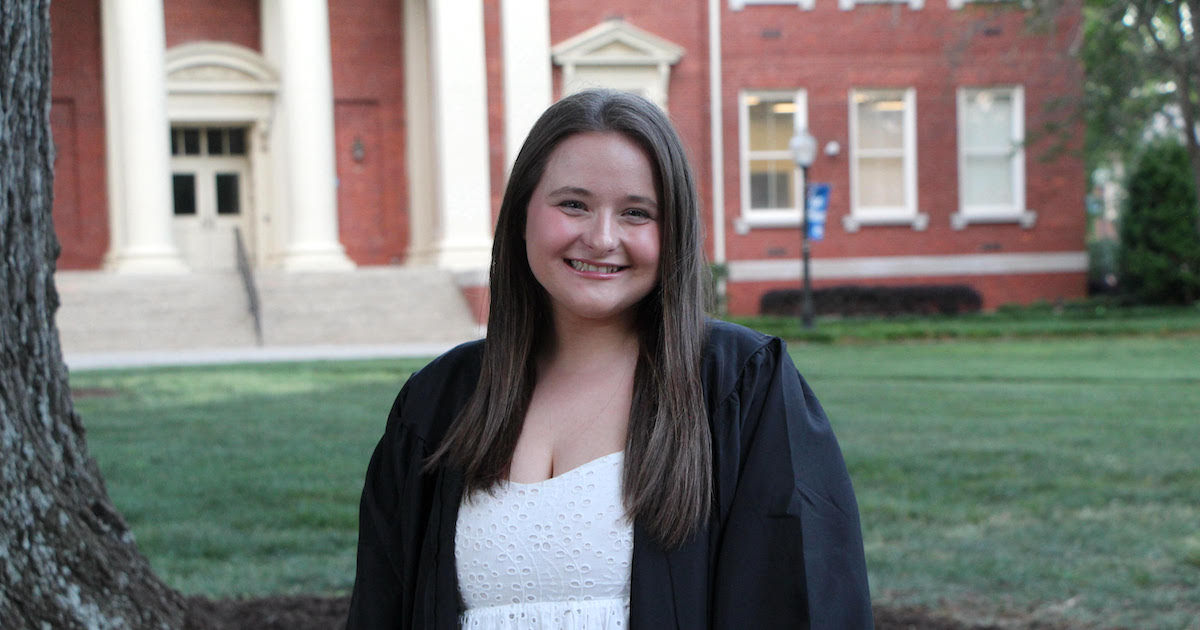 Presbyterian College alumna Megan Bagwell's internship with the City of Clinton's police department inspired her to pursue a career in law enforcement in her native Spartanburg County.