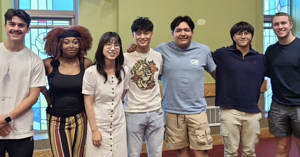 Presbyterian College Korea Scholars met Hannam University students last summer during a visit to South Korea.