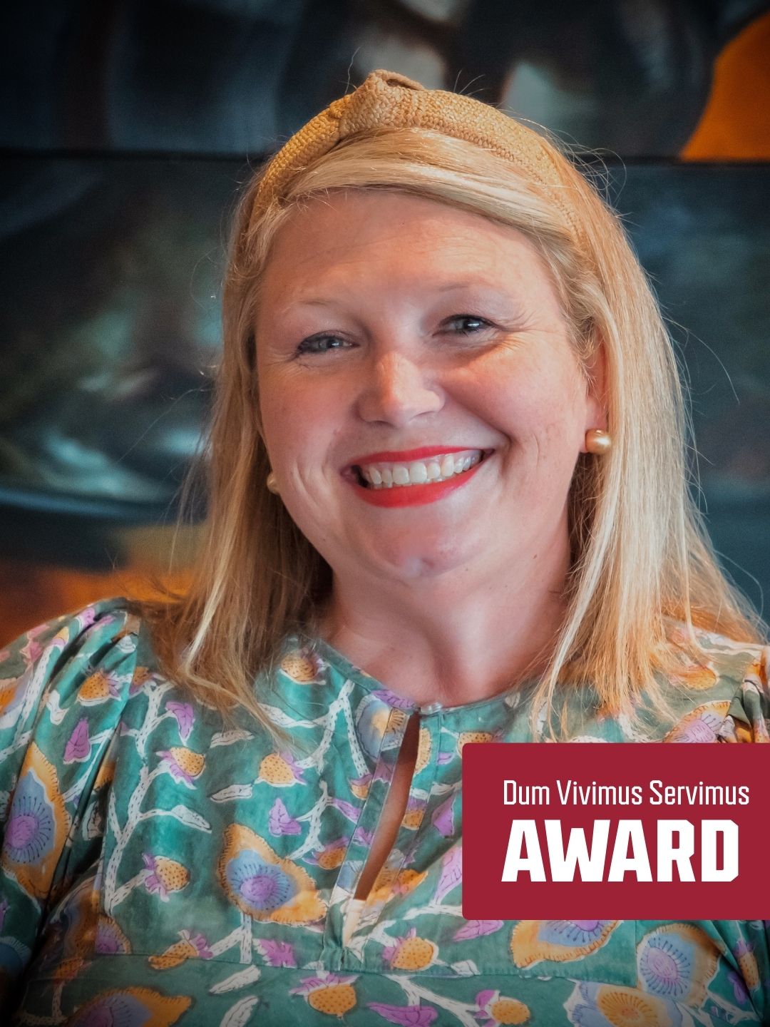 Jessica Jetton '99 - Dum Vivimus Servimus Award Recipient