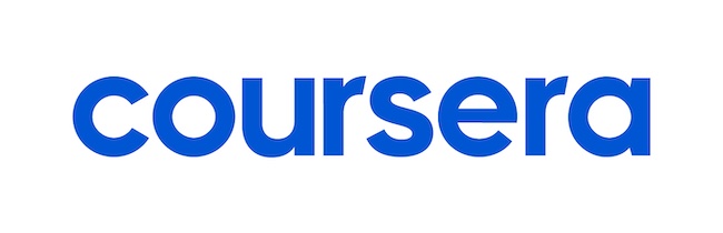 Logo for coursera.