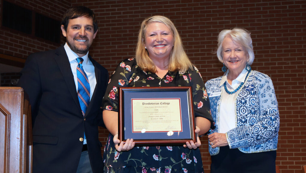 Jessica Jesson '99 is the 2025 recipient of PC's Dum Vivimus Servimus Award.