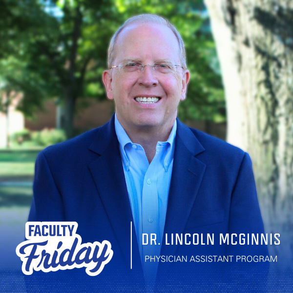 Dr. Lincoln McGinnis, medical director and physician assistant professor at Presbyterian College.