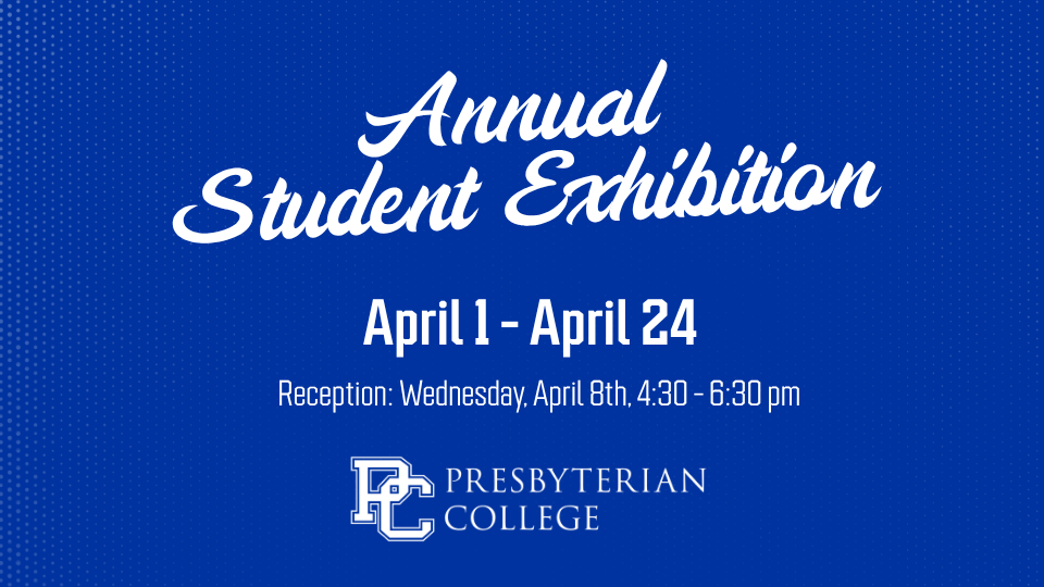 Typography graphic for Annual Art Student Exhibition to Showcase Campus Creativity