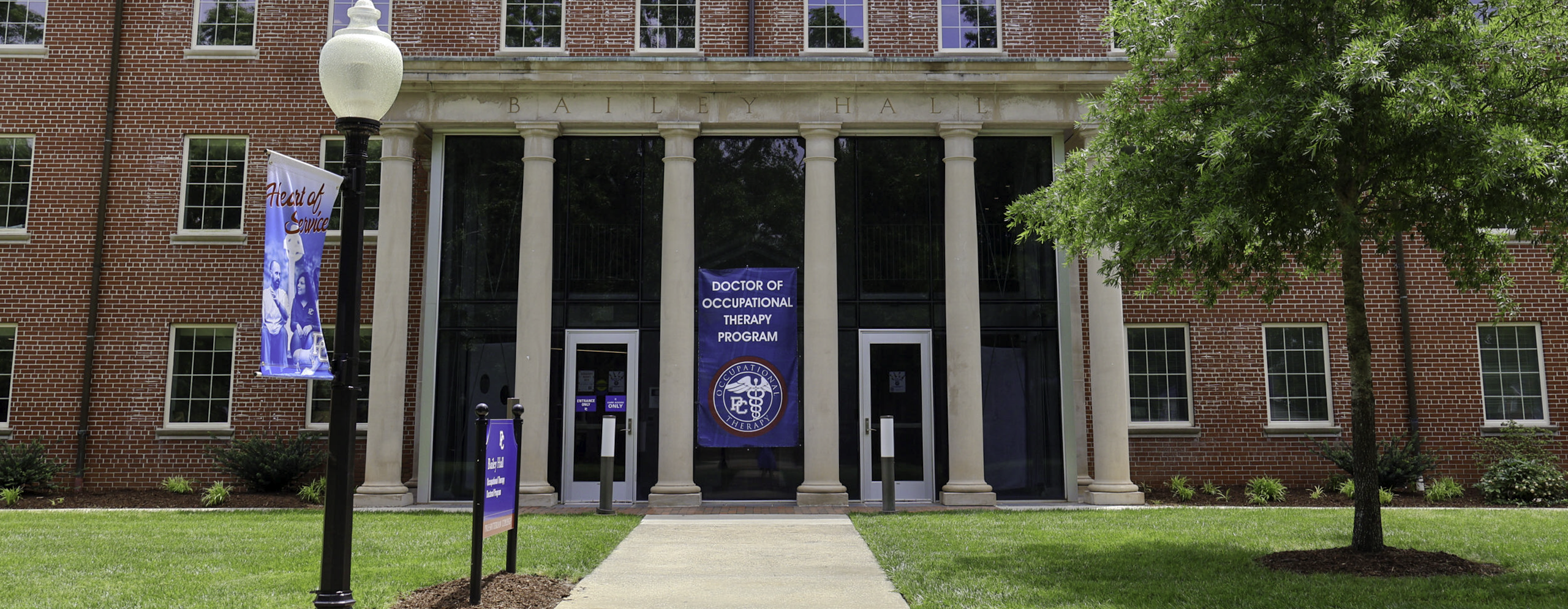 Presbyterian College Occupational Therapy Doctoral Program Building