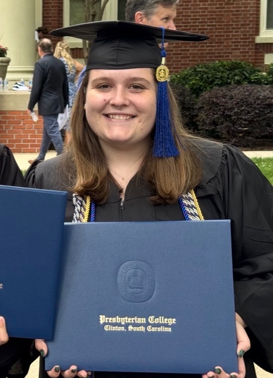 Madison Pruitt is the former Outstanding Senior in Education at Presbyterian College.