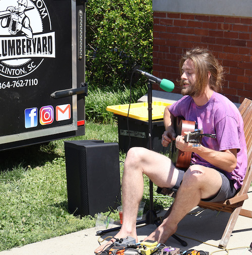 Live music at PC's annual Earth Day celebration.