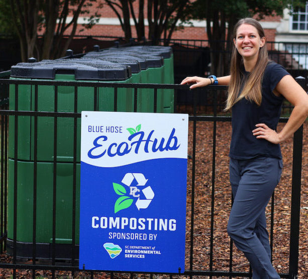 Dr. Sabrina Moore at PC's EcoHub