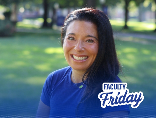 Dr. Christine Boone for Faculty Friday.