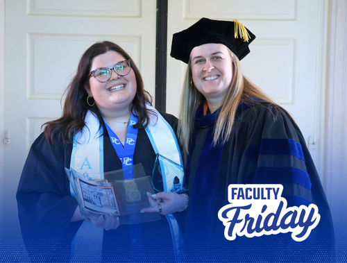 Psychology professor Dr. Sarah Burns for Faculty Friday.