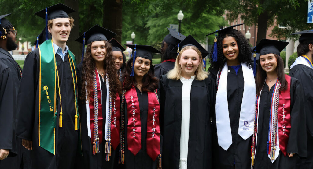 Presbyterian College students on the eve of their commencement at the 2026 baccalaureate service were challenged to remember who they are and who they serve.