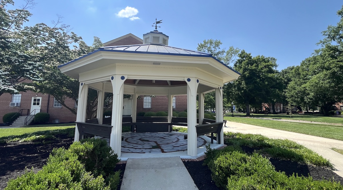 Presbyterian College's new Peace Pavilion is a place for prayer, conversation, and meditation.