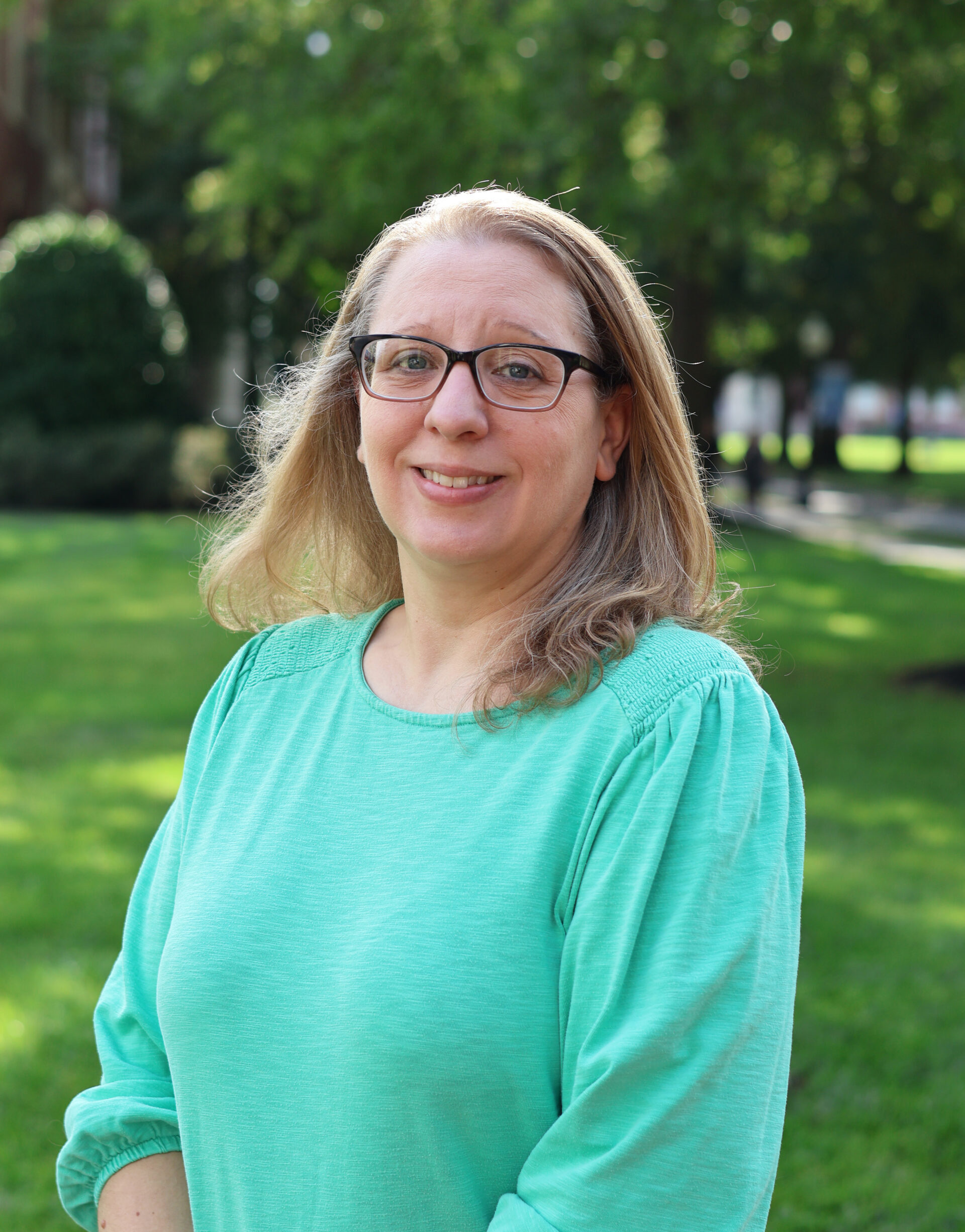 Headshot of Erin Lackey at Presbyterian College in South Carolina.