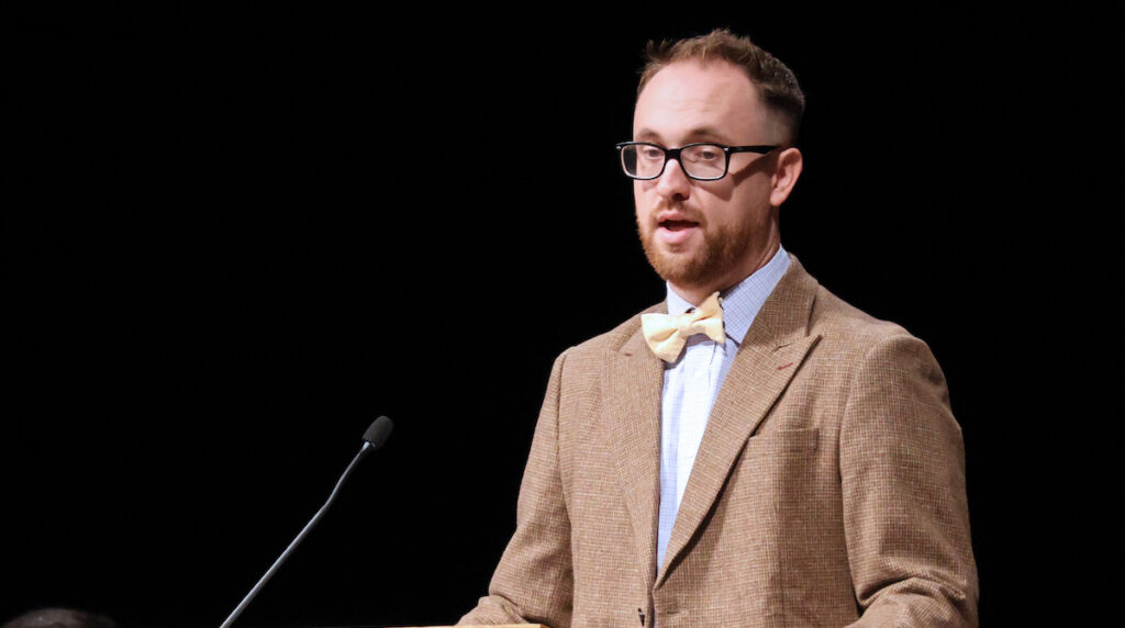 PCSP alumnus Dr. Michael Shaw was the keynote speaker at the 2026 PCSP White Coat Ceremony.