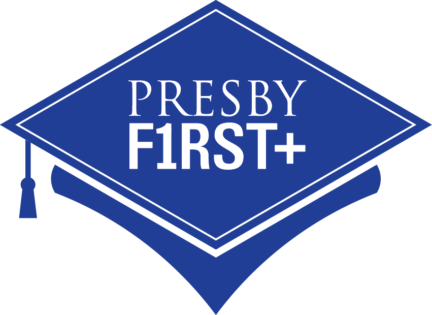 PresbyFirst+ logo. 