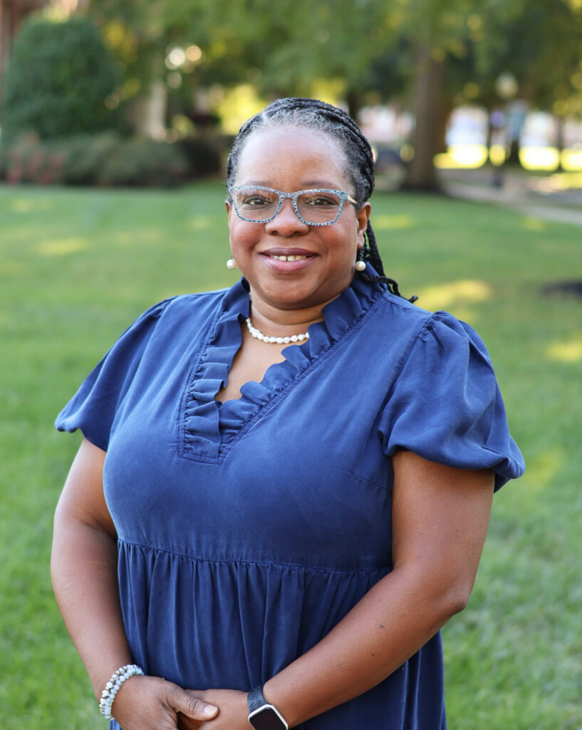 Headshot of Rhonda MIngo, Dean of Students at Presbyterian College in Clinton, South Carolina.