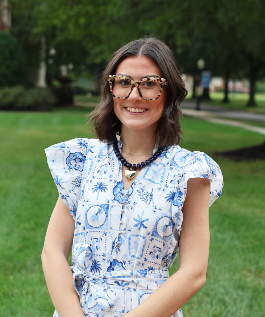 Headshot of Katie Clamp at Presbyterian College in Clinton, South Carolina.