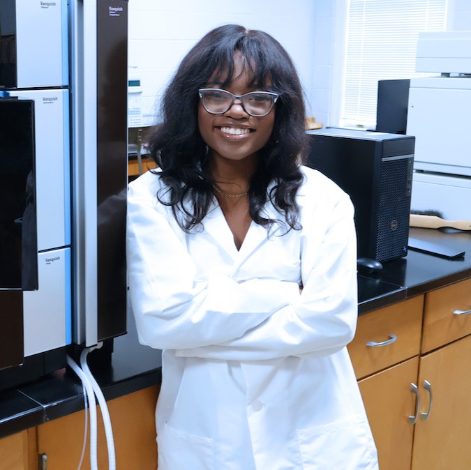 Presbyterian College junior Alana White is a chemistry and biology minor and a 2026 recipient of a prestigious Goldwater Scholarship.