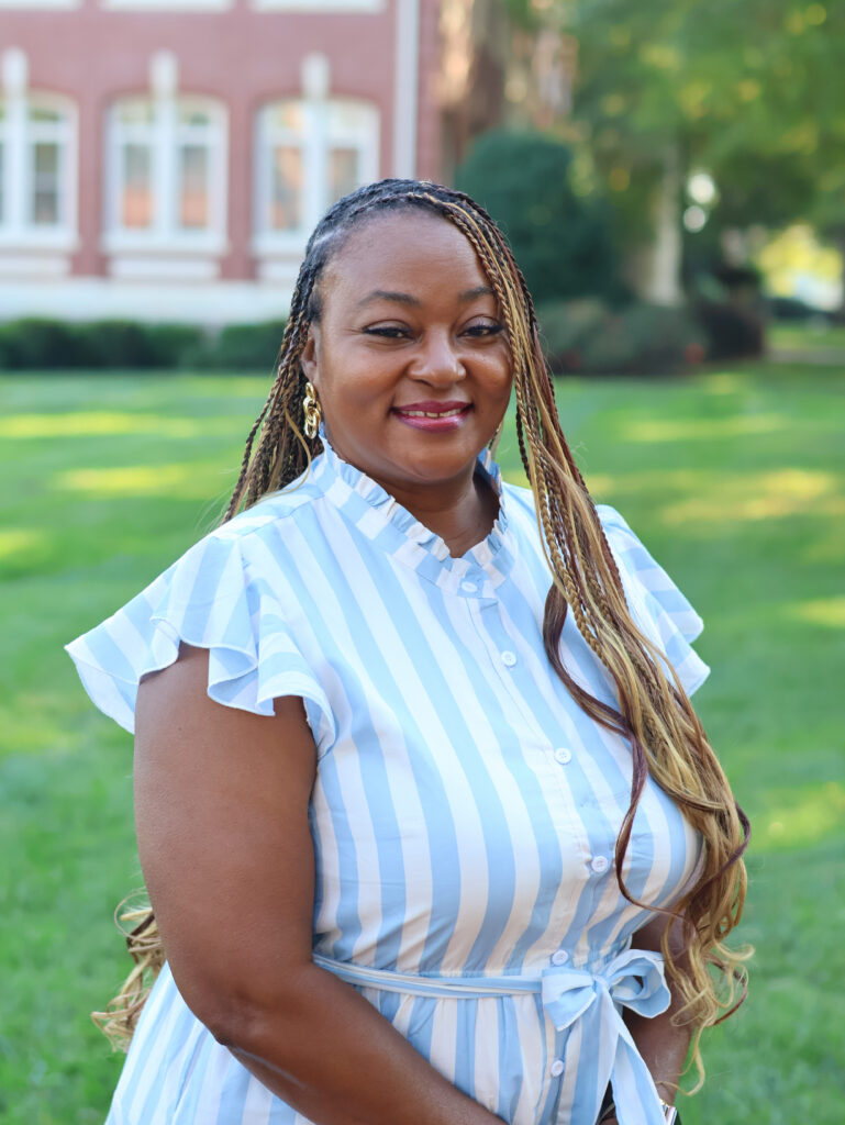 Headshot of Geneik Brewster who works in the Financial Aid Office at Presbyterian College in Clinton, South Carolina.